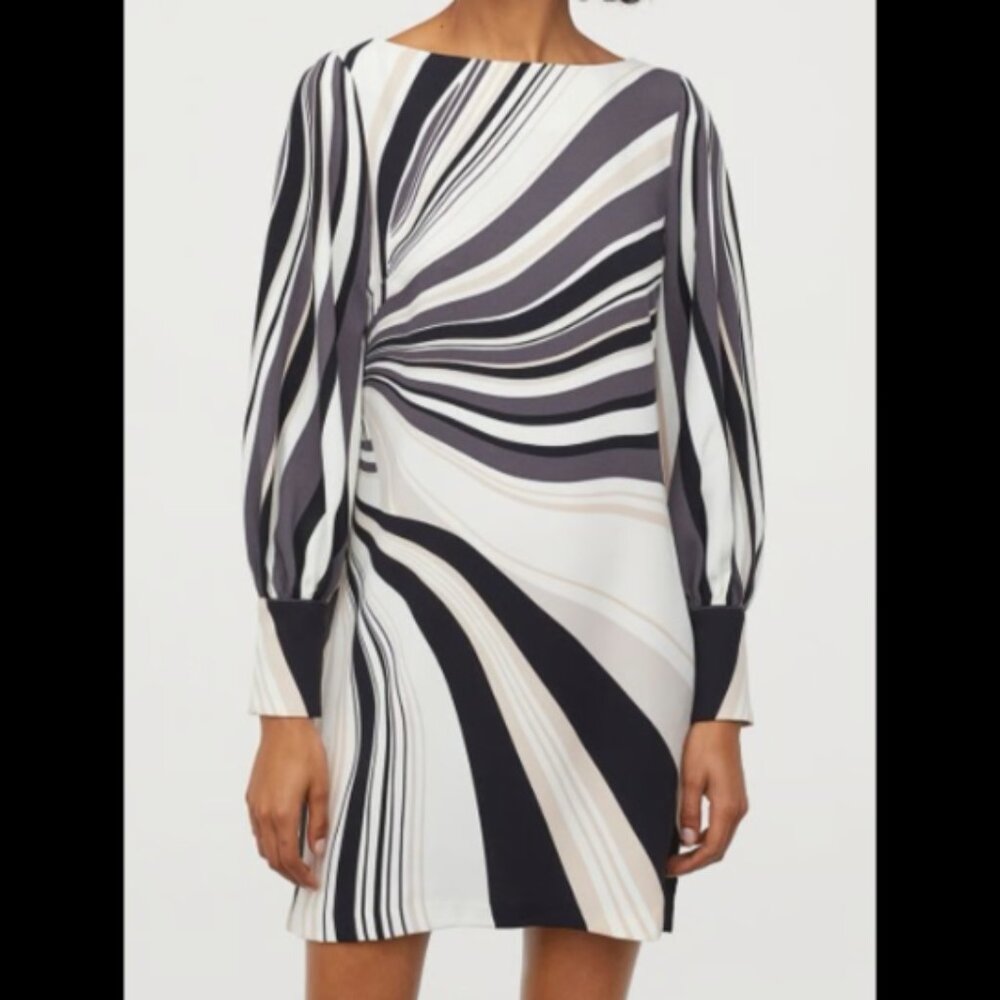 Richard Allan x H&M Mod Print A Line Dress 12